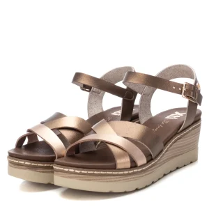 SANDALIA DE TACON  BRONCE MODELO 142853 XTI