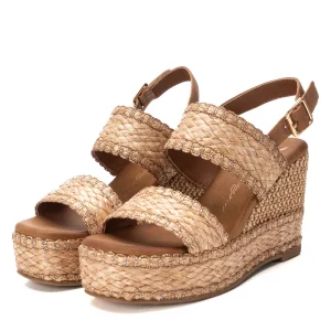 SANDALIA DE TACON TAUPE MODELO 143820 XTI