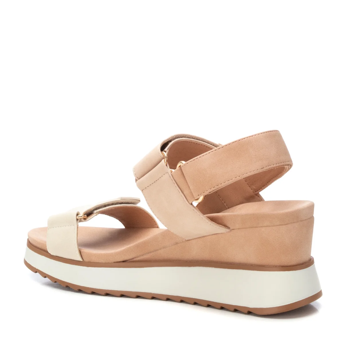 SANDALIA DE TACON TAUPE MODELO 143848 XTI - Imagen 3