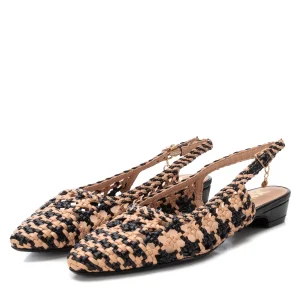 ZAPATILLA DAMA  NUDE/NEGRO MODELO 143936 XTI