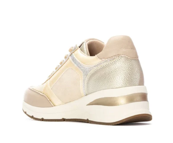 DEPORTIVOS DAMA COLOR BEIGE MODELO 144223 - Imagen 4
