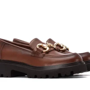 MOCASIN DAMA COLOR CAMEL MODELO 144418