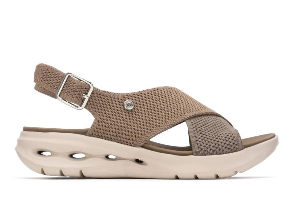 SANDALIA DAMA COLOR BEIGE MODELO 145022 - Imagen 3
