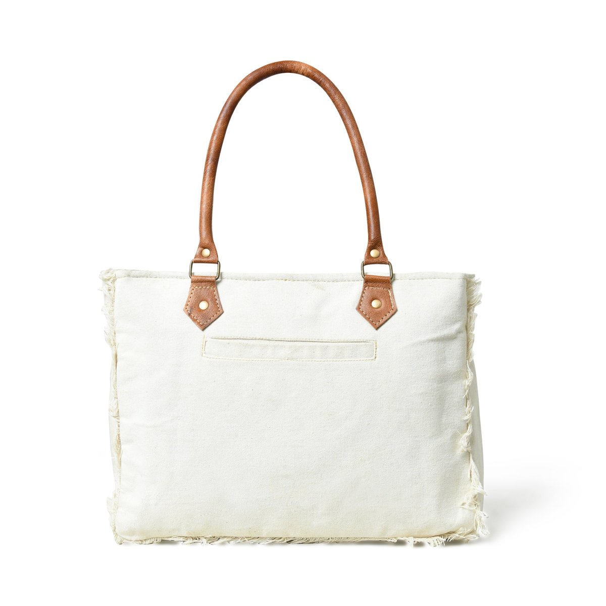 Urban Zigzag Canvas Shopper's Tote - Imagen 5