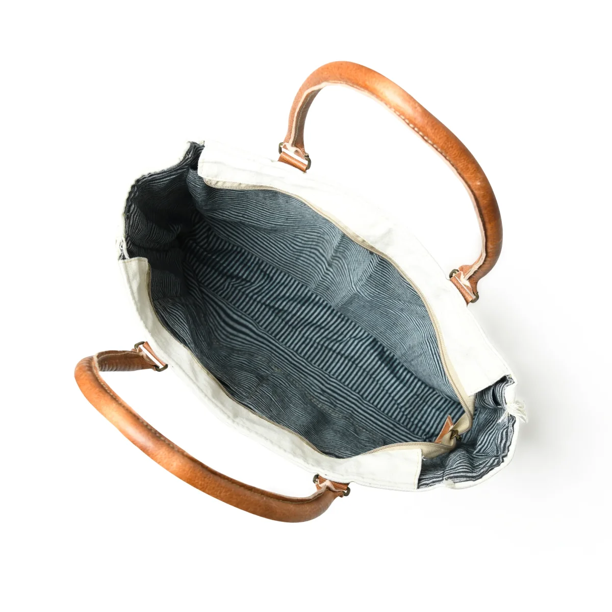 Urban Zigzag Canvas Shopper's Tote - Imagen 8