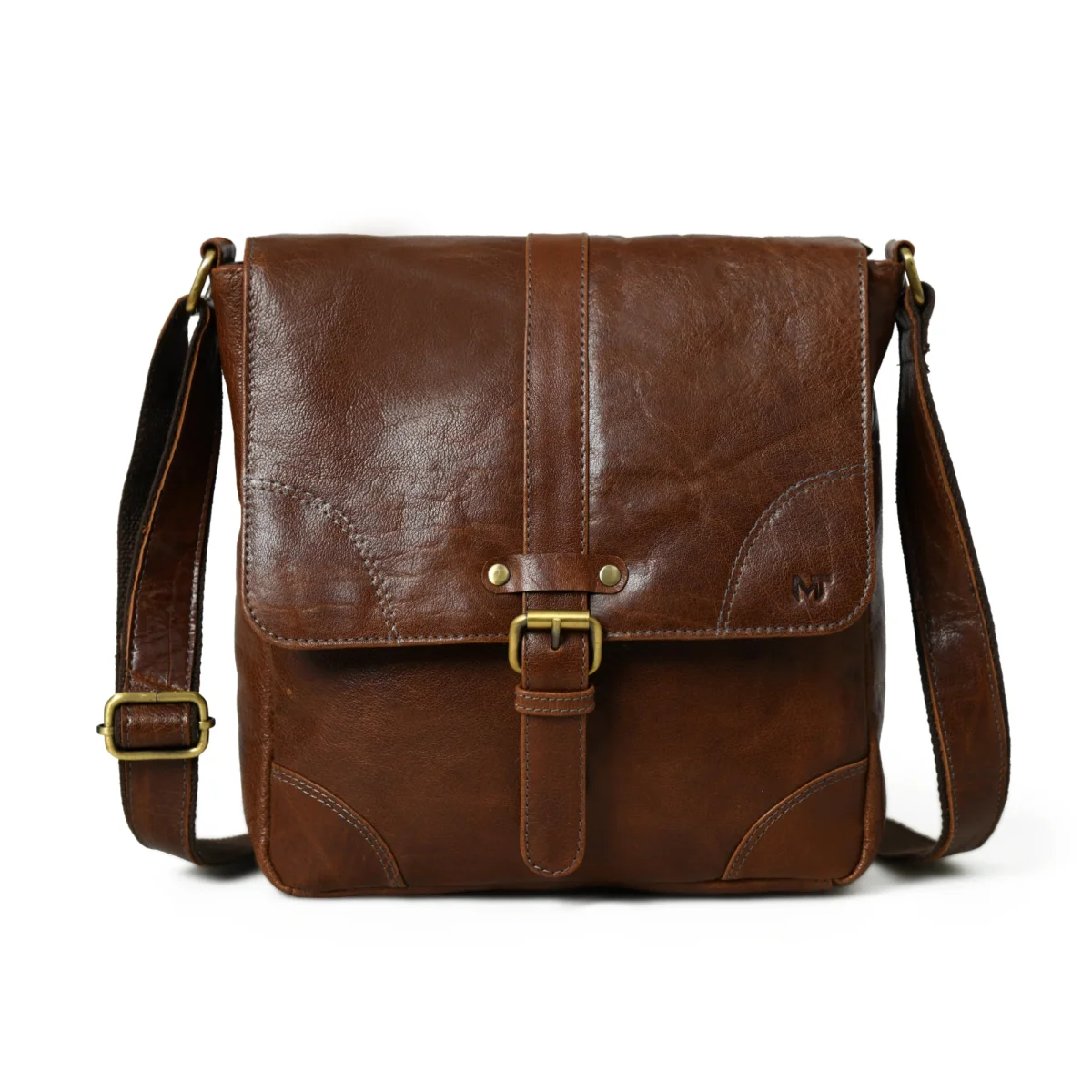 Everyday Leather Unisex Sling Bag - Imagen 3