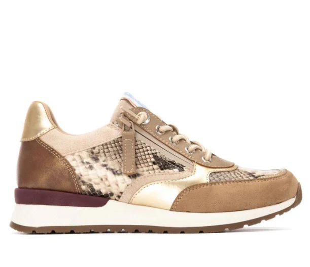 DEPORTIVOS DAMA COLOR BEIGE MODELO 172960 - Imagen 3