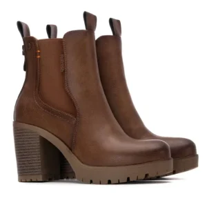 BOTIN DE TACON COLOR CAMEL MODELO 173200
