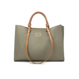 CARTERA VESTIR DAMA COLOR VERDE OLIVA MODELO 184544