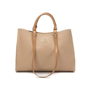 CARTERA VESTIR DAMA COLOR BEIGE MODELO 184544