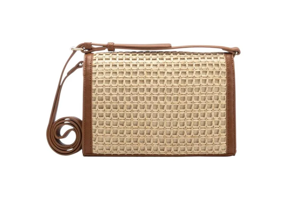 BANDOLERO DAMA COLOR BEIGE MODELO 184557 - Imagen 4