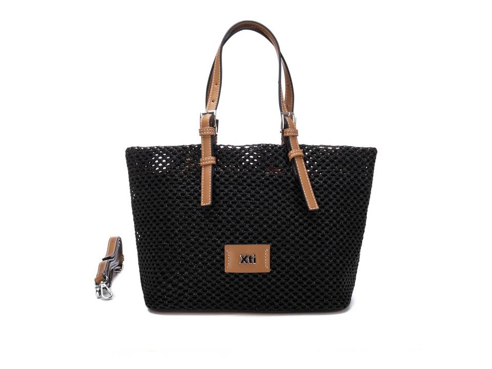 CARTERA CASUAL DAMA COLOR NEGRO MODELO 184566 - Imagen 2