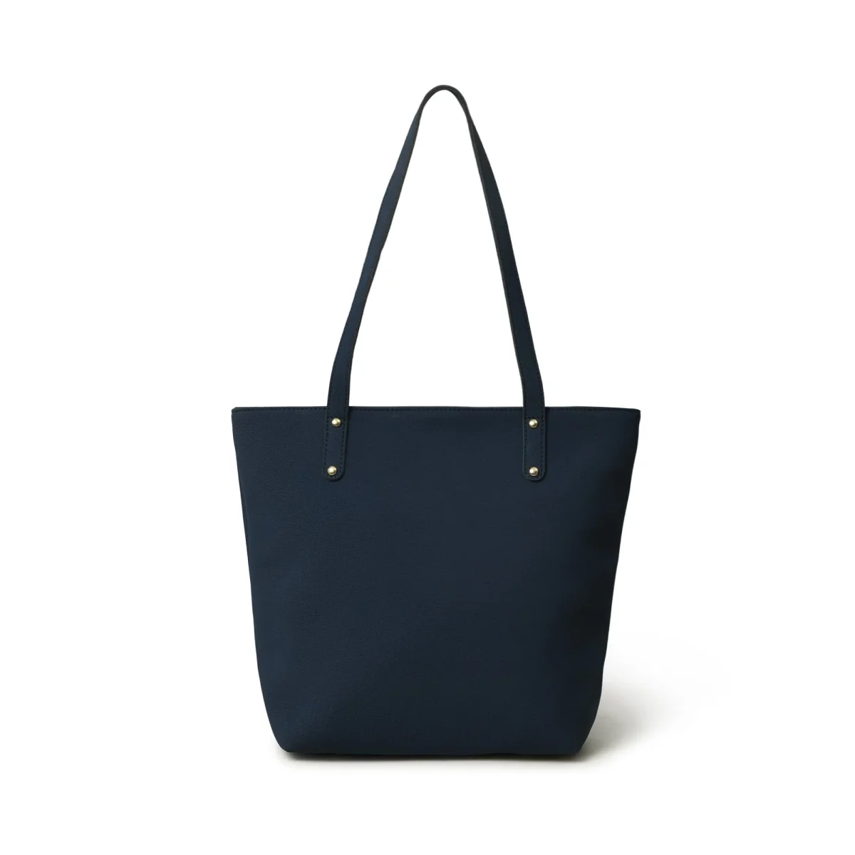 Era Vegan Leather Tote - Navy Blue - Imagen 5