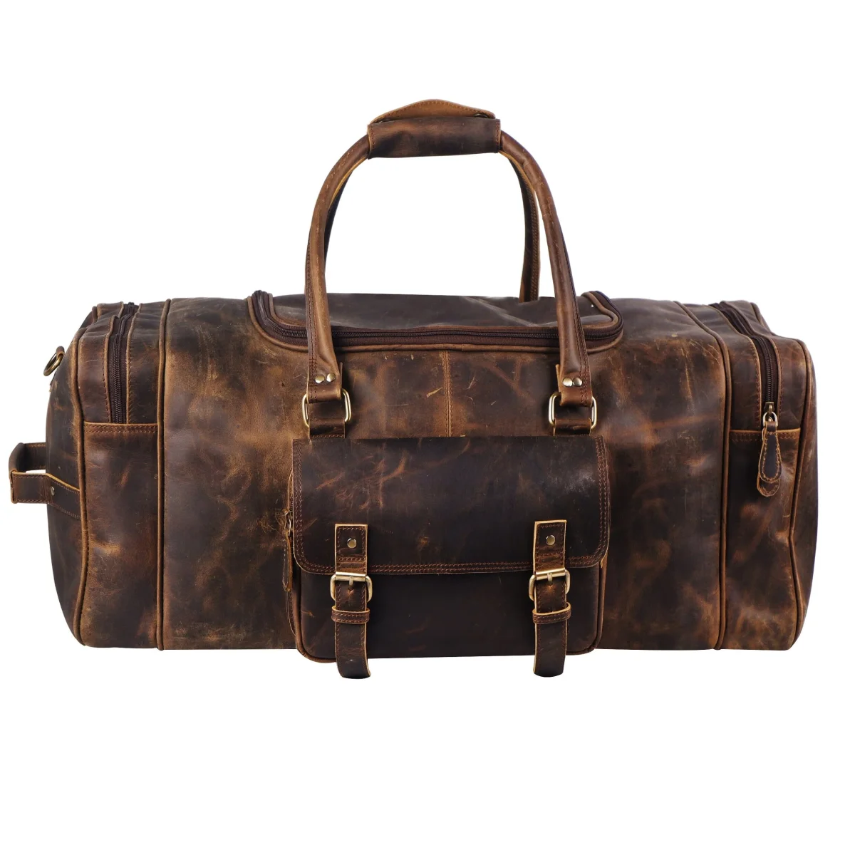 Chester Buffalo Weekender Duffle Bag - Imagen 3