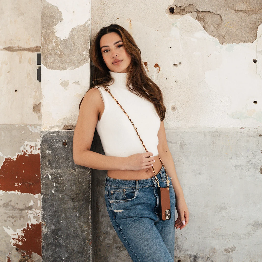Phone Chain | Italian | Brown - Imagen 6