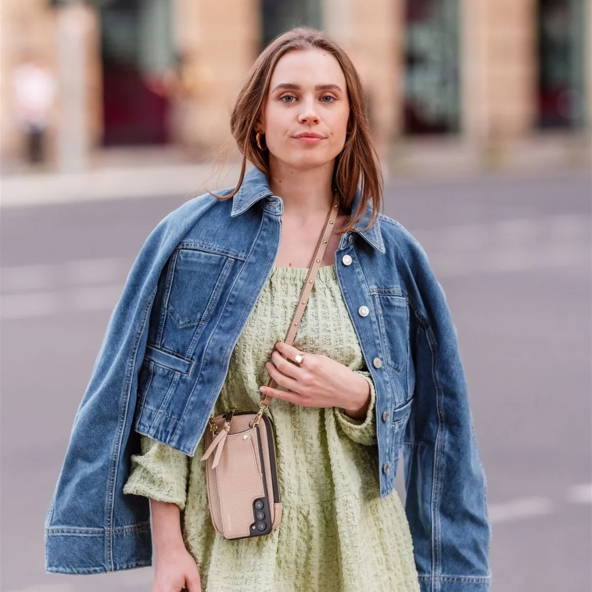 Phone Bag ROSE | Beige - Imagen 6
