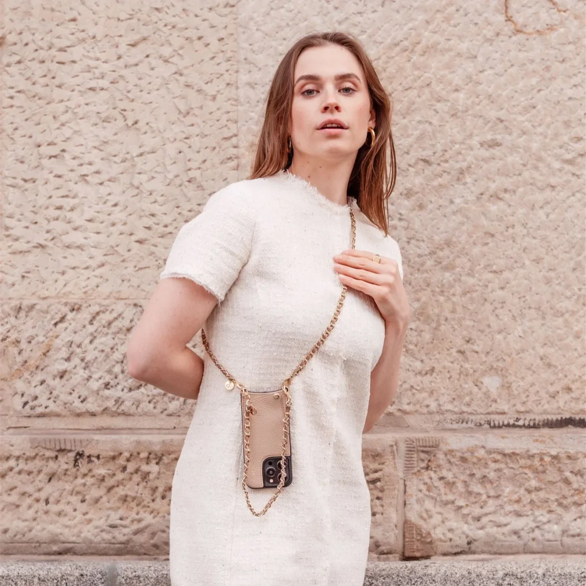 Phone Charm | Italian | Beige - Imagen 7