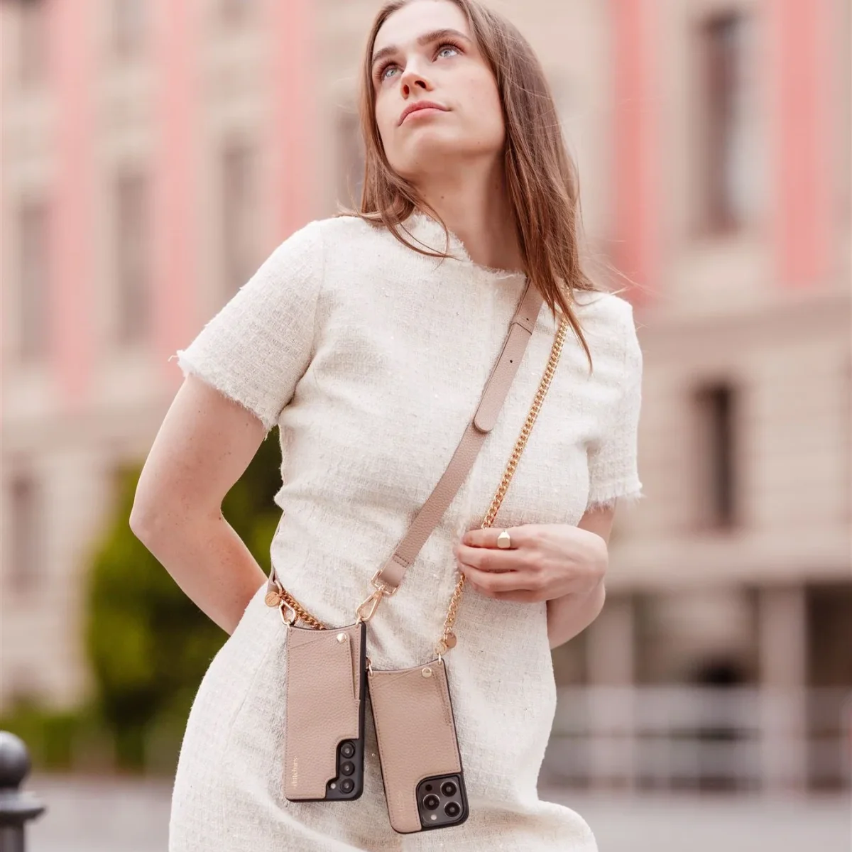 Phone Strap | Slimline 2 cm | Beige - Imagen 5