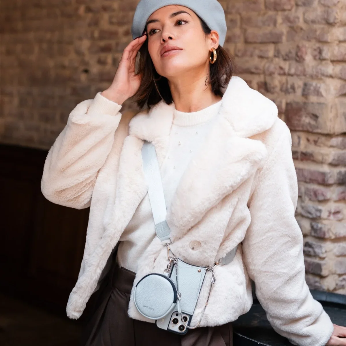 Mini Phone Bag Emma | Ice - Imagen 4