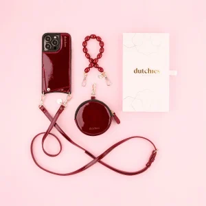 Luxury Set | iPhone | Gloss Red