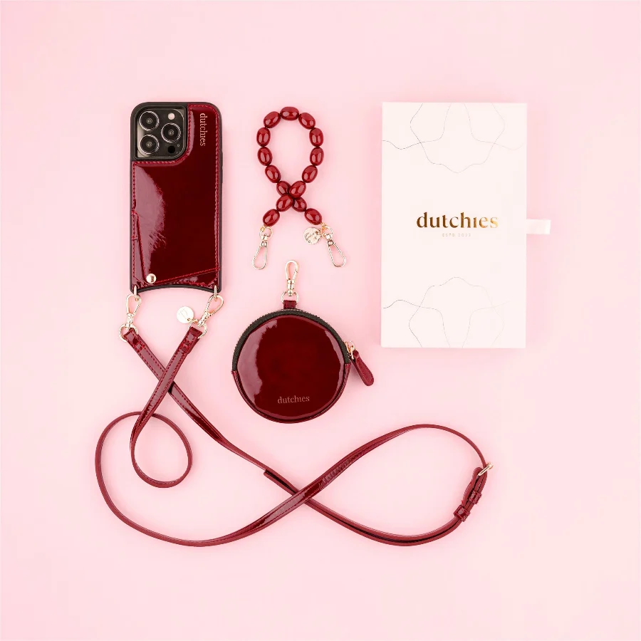Luxury Set | iPhone | Gloss Red