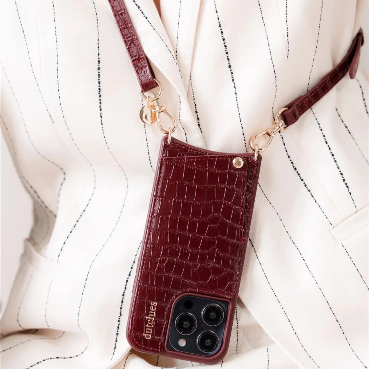 Phone Strap | Slimline | Burgundy - Imagen 5