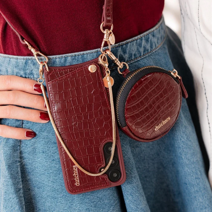 Luxury Set | iPhone | Burgundy - Imagen 3