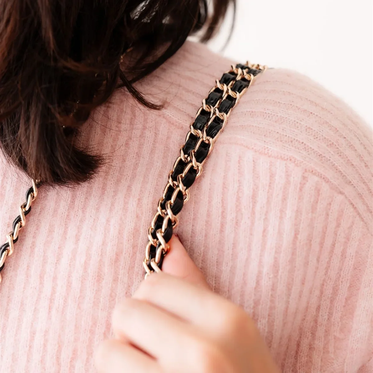 Phone Chain | Italian | Noir Gold - Imagen 4