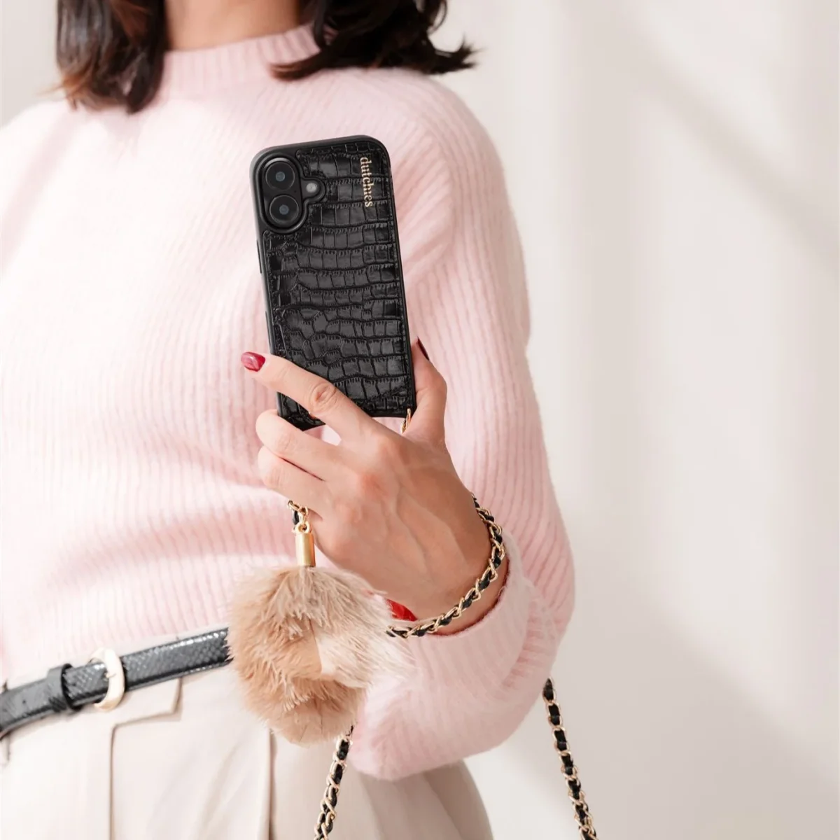 Phone Charm | Italian | Noir Gold - Imagen 5