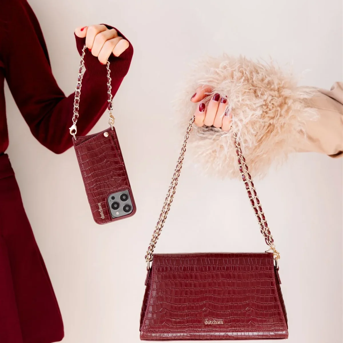 iPhone Case | Burgundy - Imagen 4