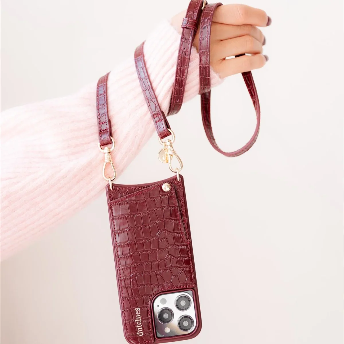 Phone Strap | Slimline | Burgundy - Imagen 4