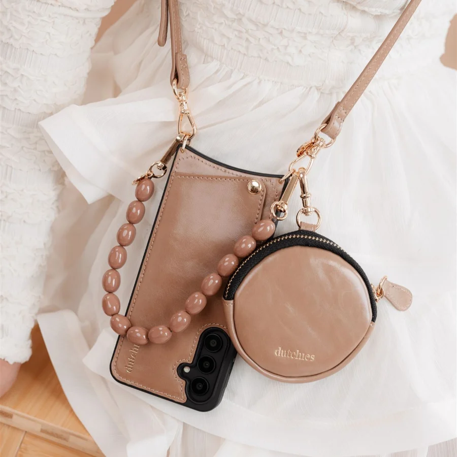 Mini Phone Bag Emma | Mocha - Imagen 3