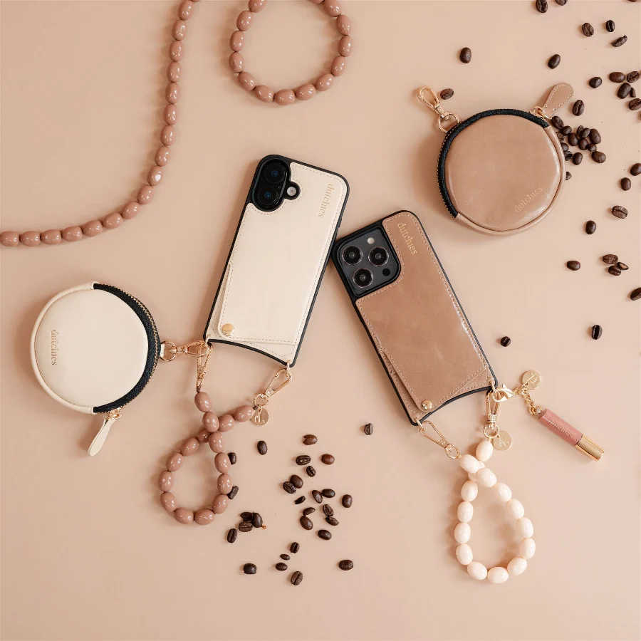 Mini Phone Bag Emma | Mocha - Imagen 6