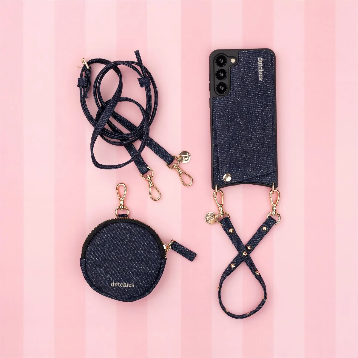 Luxury Set | Samsung | Denim Glitter