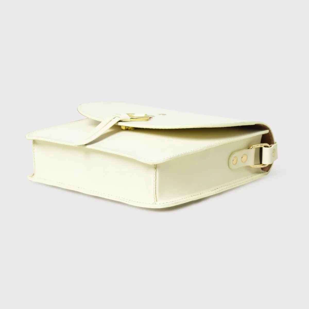 White Elegance Crossbody Sling Bag - Imagen 6