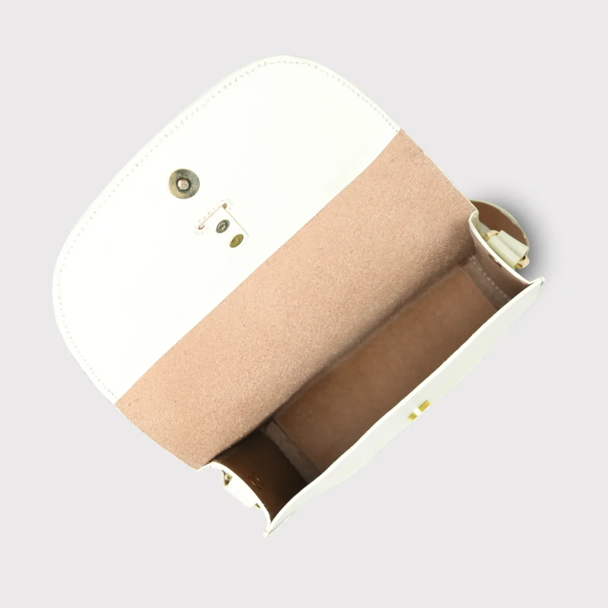White Elegance Crossbody Sling Bag - Imagen 9