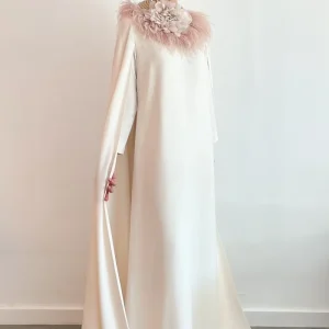 Vestido Nancy maxi mangas