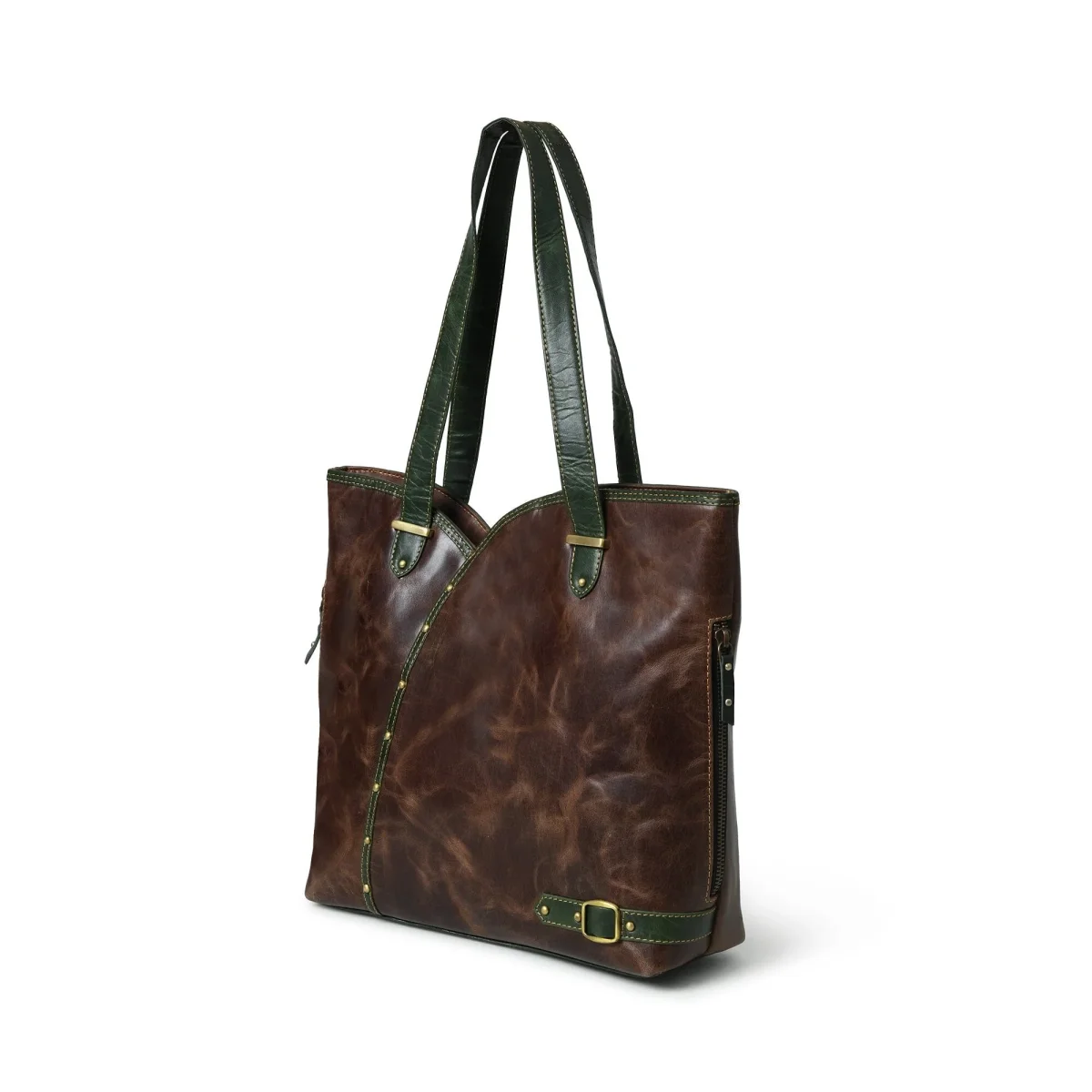 The Riley Handbag - Brown - Imagen 4