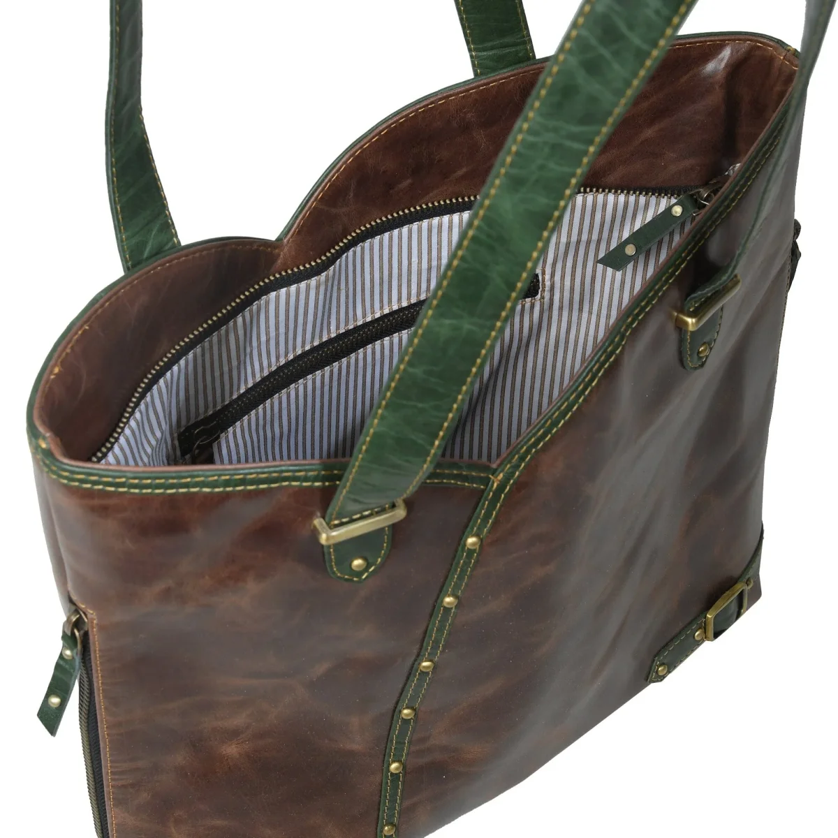 The Riley Handbag - Brown - Imagen 7