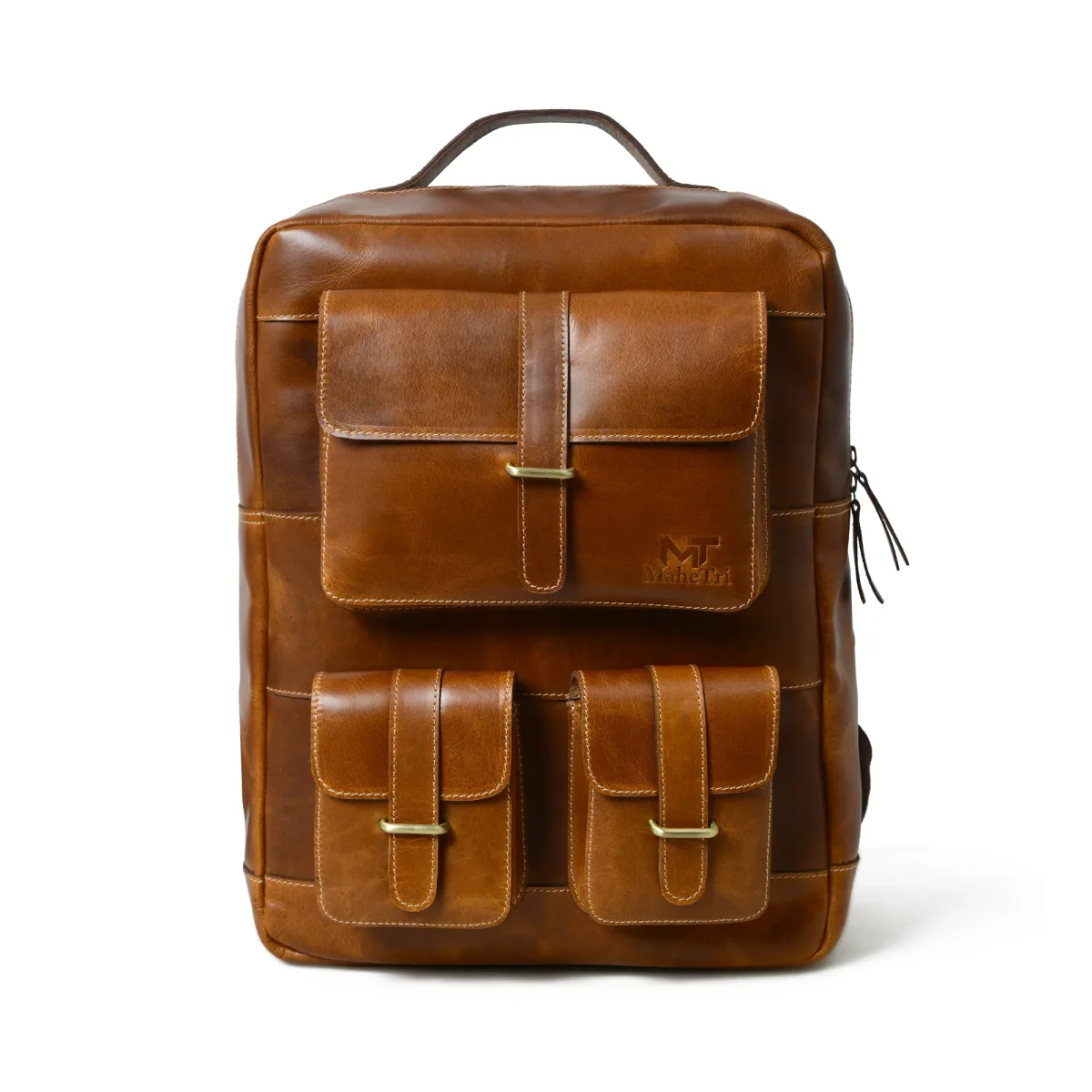 Tan Portland Laptop Backpack - Imagen 3
