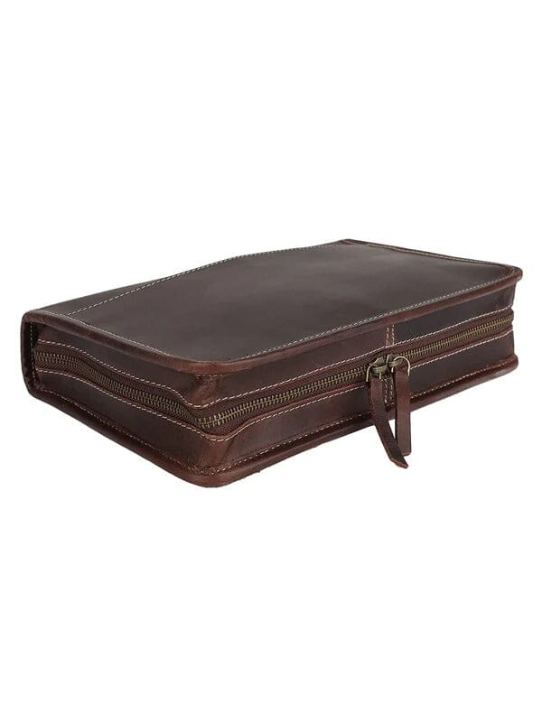 Classic Bible Leather Cover - Choco - Imagen 4