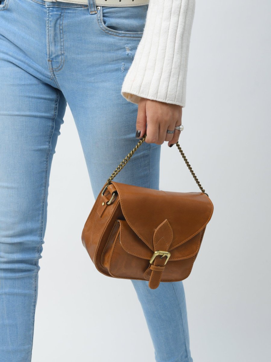 The Molina Satchel- Tan Brown - Imagen 4