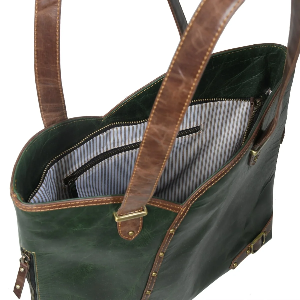 The Riley Handbag- Green - Imagen 4