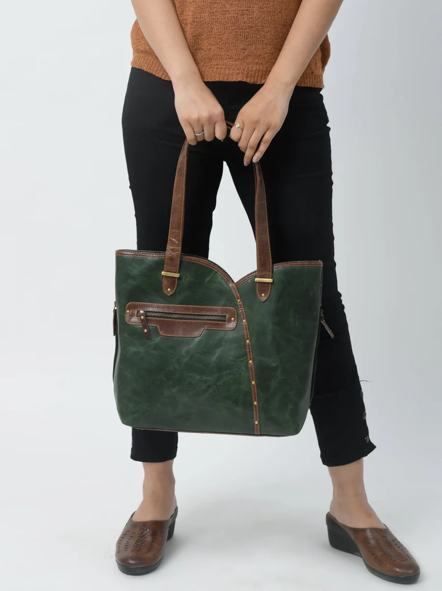 The Riley Handbag- Green - Imagen 8