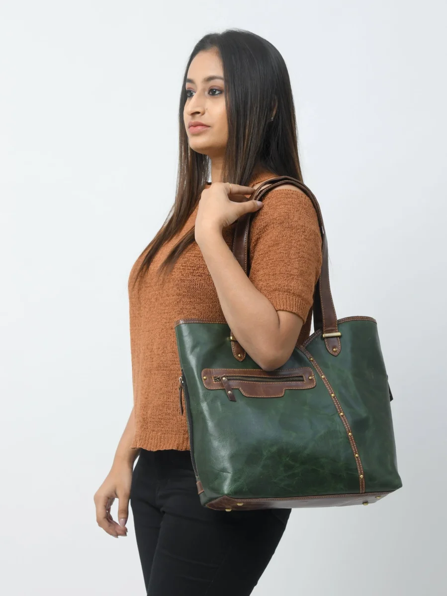 The Riley Handbag- Green - Imagen 5