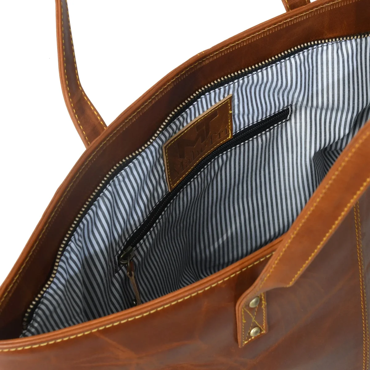The Kim Tote Bag- Cocoa Brown - Imagen 8