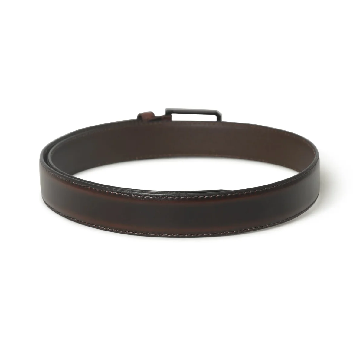 Hickory Brown Leather Belt - Imagen 6