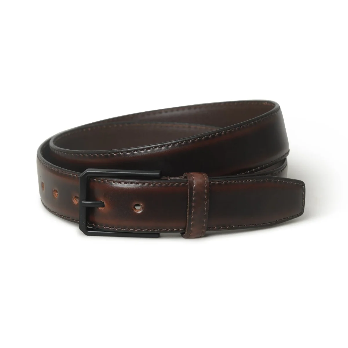 Hickory Brown Leather Belt - Imagen 3
