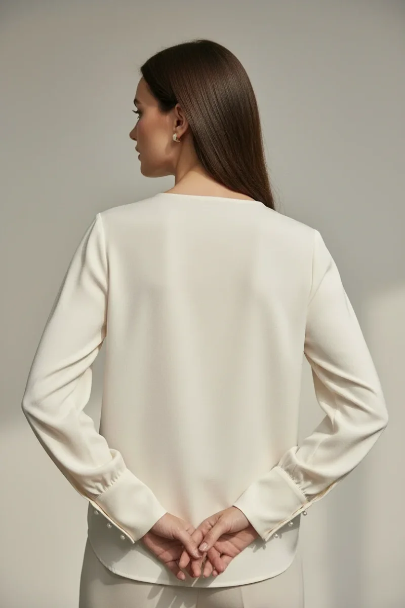 Blusa Regia crudo OUTLET - Imagen 5