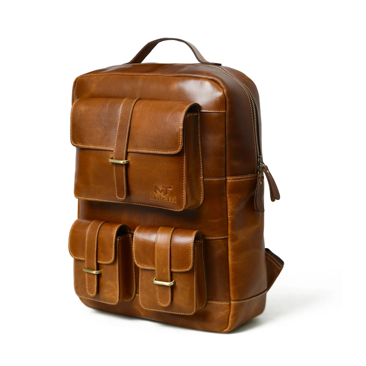 Tan Portland Laptop Backpack - Imagen 2